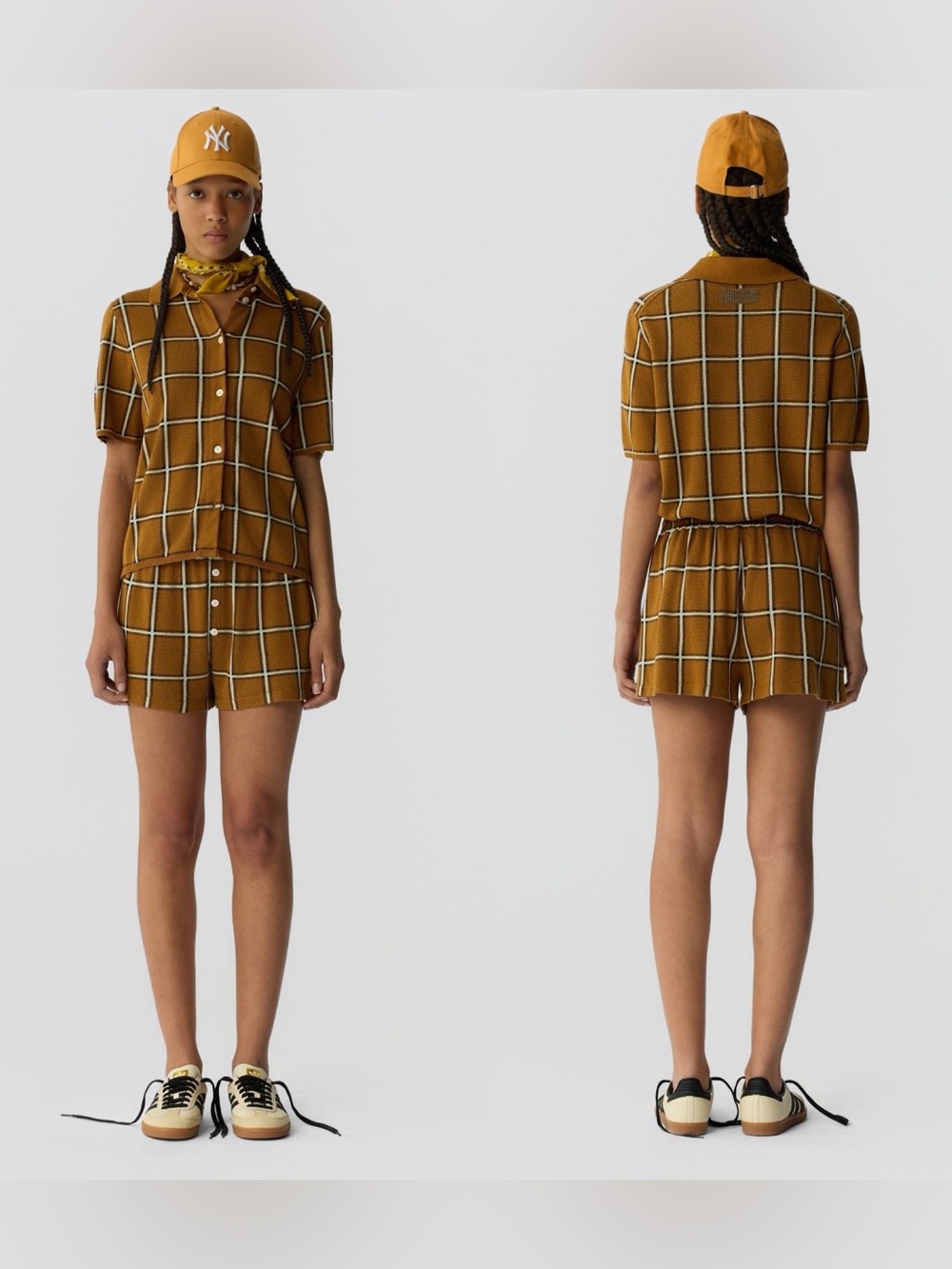 Guest in Residence Picnic Plaid Shorts
